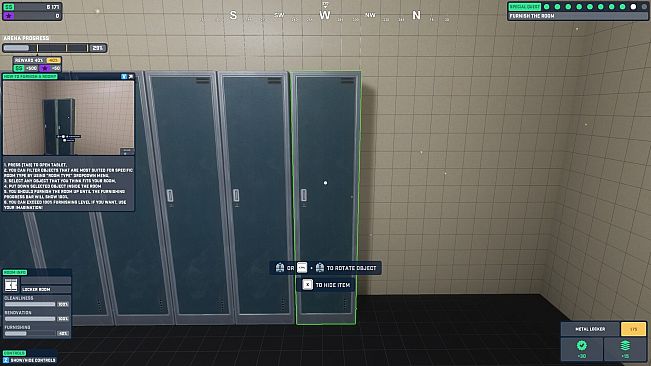 Arena Renovation - First Job