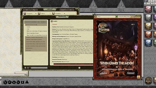 Fantasy Grounds - Aegis of Empires 3: When Comes the Moon (PFRPG)
