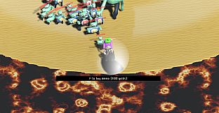 Attack of the alien thingies from lava!