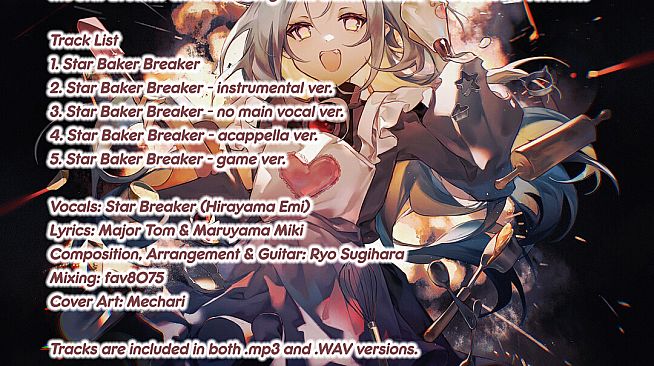 100% Orange Juice - Character Song Pack: Star Baker Breaker