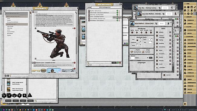 Fantasy Grounds - Savage Rifts(R): The Tomorrow Legion Archetypes - Set 1 #SWADE