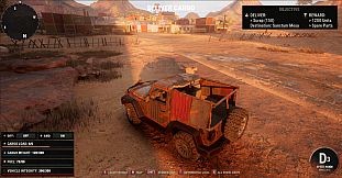 CARGO: Co-Op Delivery Simulator in Post Apocalyptic World