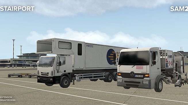 X-Plane 11 - Add-on: SAM AirportVehicles