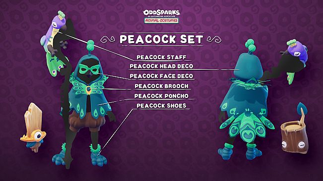 Oddsparks: An Automation Adventure - Tailor's Animal Costumes Pack
