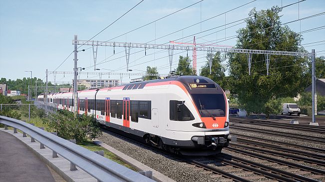 Train Sim World 2: S-Bahn Zentralschweiz: Luzern - Sursee Route Add-On