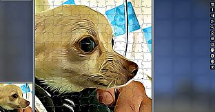 Pixel Puzzles Illustrations & Anime - Jigsaw Pack: Little Dogs