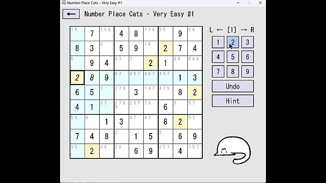 Number Place Cats