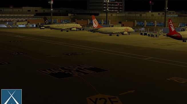X-Plane 11 - Add-on: Globall Art - SBGR - São Paulo - Guarulhos International Airport