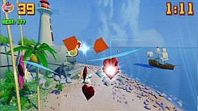 Fruit Slice by Motion Capture