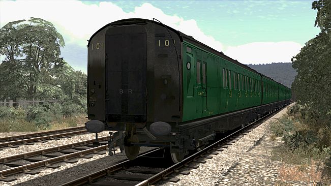 TS Marketplace: Maunsell 59ft Low Window Corridor Coach Pack BR Green