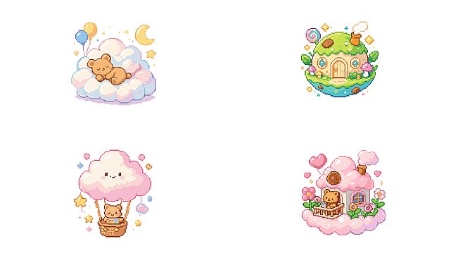 Dotty Bead: Wonders of the Cloudy Candy House