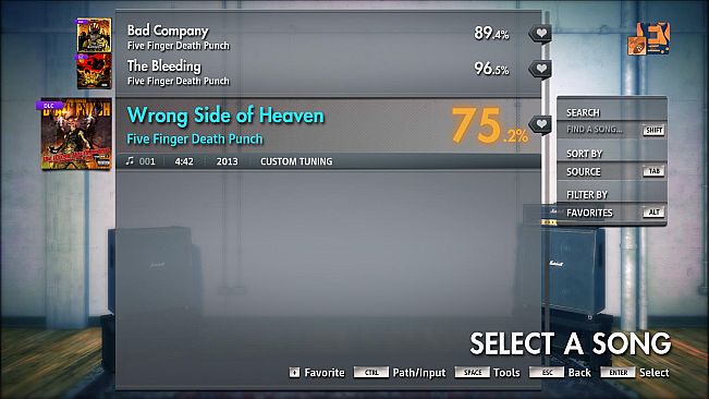 Rocksmith 2014 Edition – Remastered – Five Finger Death Punch - “Wrong Side of Heaven”