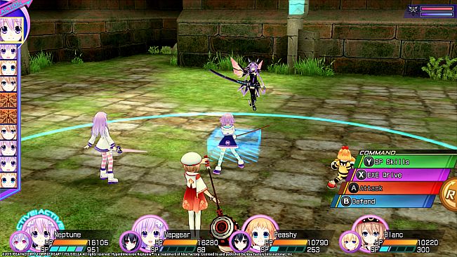 Hyperdimension Neptunia Re;Birth3 Shares Quests