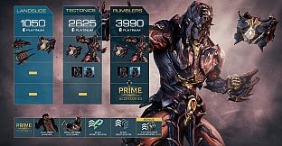 Warframe Atlas Prime Access: Landslide Pack