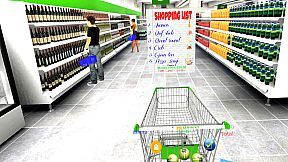 Supermarket VR and mini-games