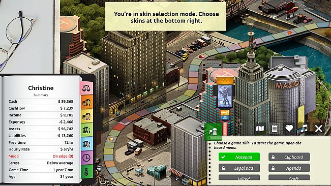 Timeflow Agenda Balance Skin