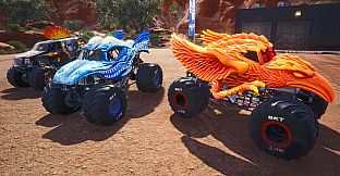 Monster Jam Steel Titans - Fire & Ice Truck Bundle