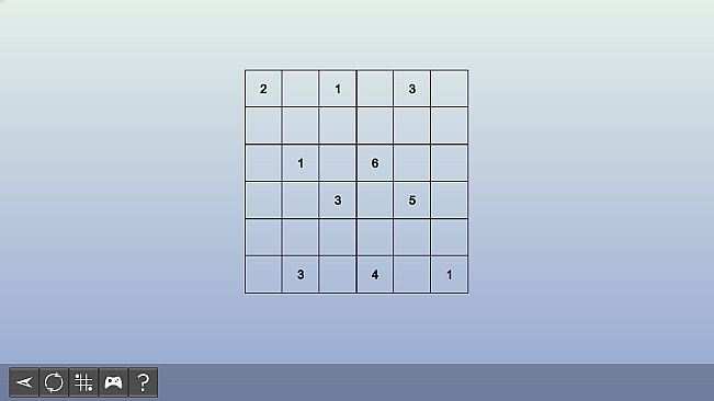 My Sudoku - Classic 6x6 Medium 3