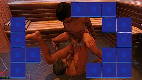 Sexy Memory Puzzle - Gay Sauna