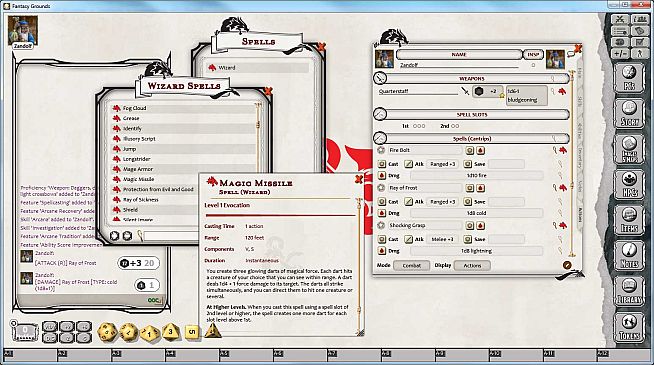 Fantasy Grounds - D&D Wizard Class Pack