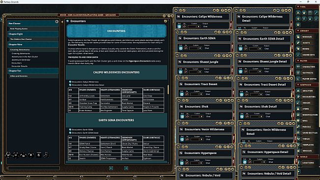 Fantasy Grounds - Savage Worlds - Han Cluster Role Playing Game