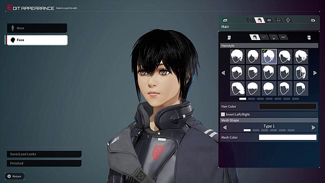 Daemon X Machina: Titanic Scion - Hairstyle Set 2