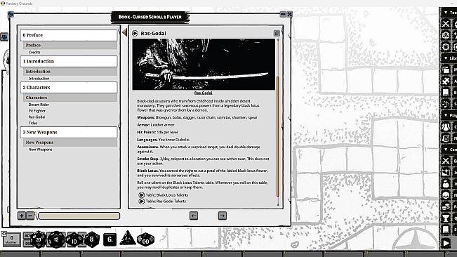 Fantasy Grounds - Cursed Scroll Zine, Vol. 2: Red Sands