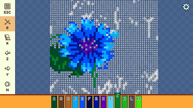 Pixel Cross Stitch - Flowers and Butterflies Pack 2