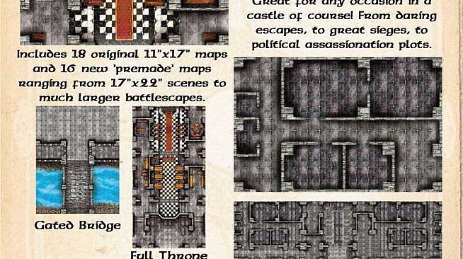 Fantasy Grounds - Maps: Graystone Castle