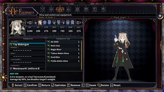 Death end re;Quest 2 - Gag Weapon Set 2