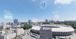 Kyiv: from dusk till dawn with Lenovo Explorer