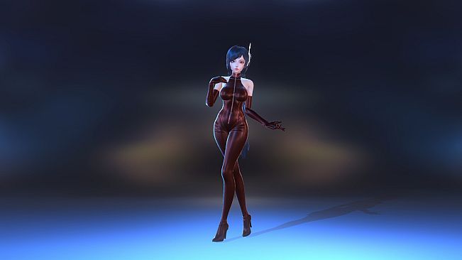 Angel Legion-DLC Tight Leather (Red)