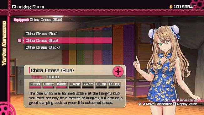 Bullet Girls Phantasia - Costume Set: China Dresses