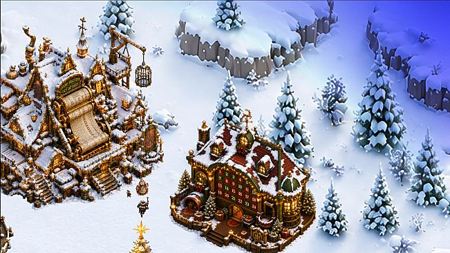 Frozen Christmas Magic: Santa's Hidden Village