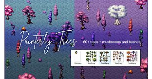 RPG Maker MV - Painterly Trees Asset Pack