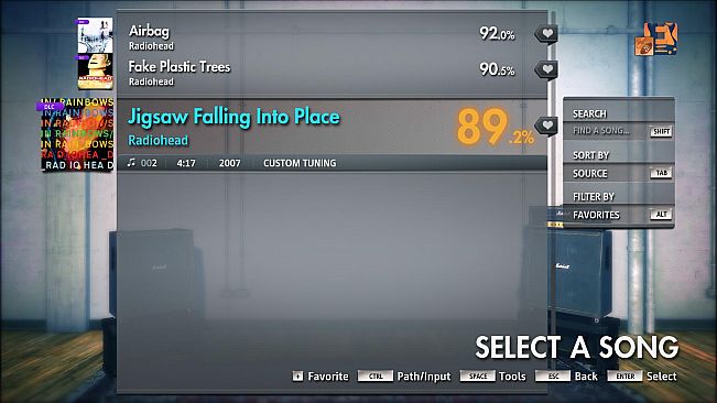 Rocksmith 2014 Edition – Remastered – Radiohead - “Jigsaw Falling Into Place”