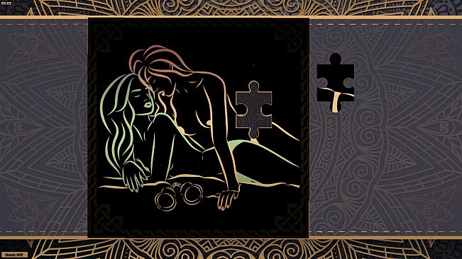 LineArt Jigsaw Puzzle - Erotica 4