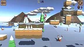 Santa in search of toys