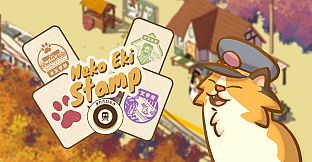 Neko Eki Stamp