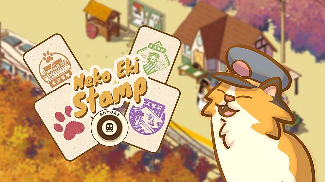 Neko Eki Stamp