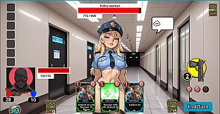I tried to rob a bank, sexy cops and now are after me.