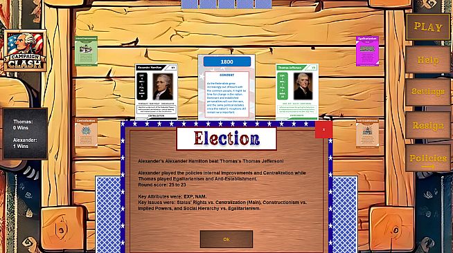 Campaign Clash: The U.S. History Card Game