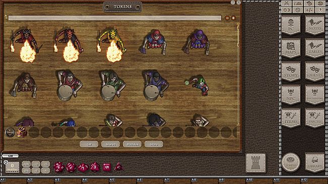 Fantasy Grounds - Jans Token Pack 34 - Circus