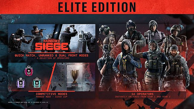 Tom Clancy's Rainbow Six Siege X - Elite Edition