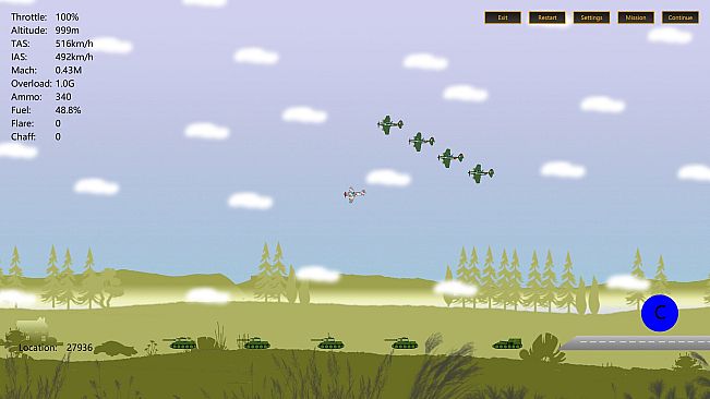 2D Dogfight - World War II (Eastern Front and Pacific)