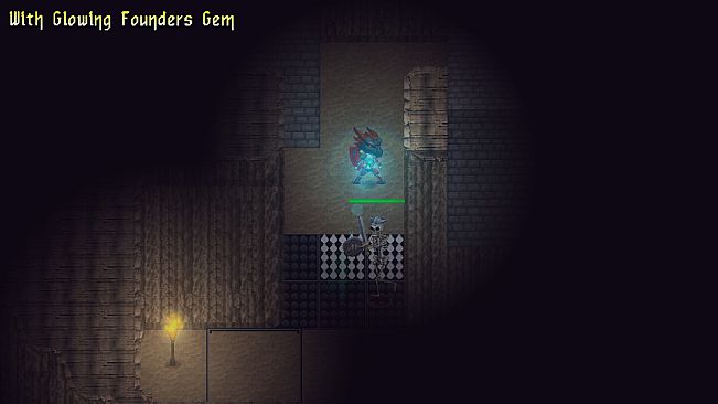 Swords & Crystals - Glowing Founders Gem