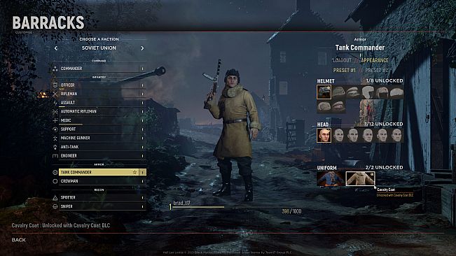 Hell Let Loose - Cavalry Coat