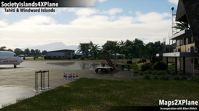 X-Plane 12 Add-on: Aerosoft - Society Islands XP - Tahiti & Windward Islands