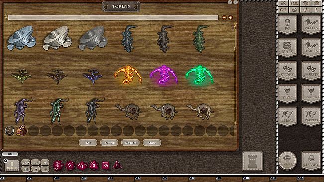Fantasy Grounds - Jans Token Pack 33 - Desert Creatures 2