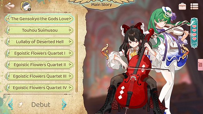 Concerto on White: Cajon Story - Touhou Project Music Pack